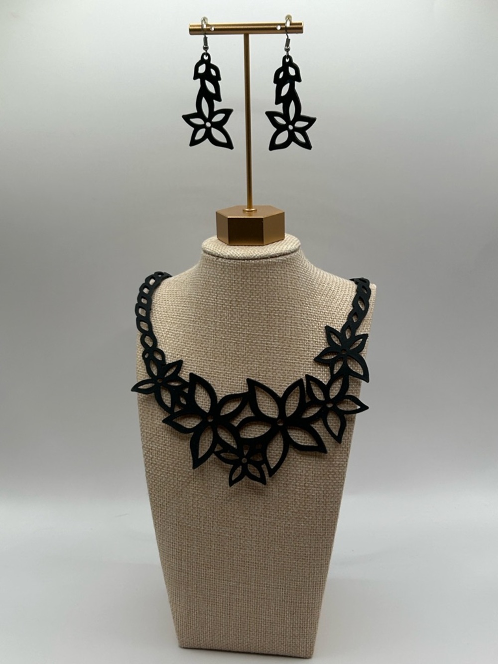 Water proof Necklace and Earrings by Apara